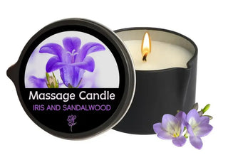 Bougie de massage Iris & Bois de santal