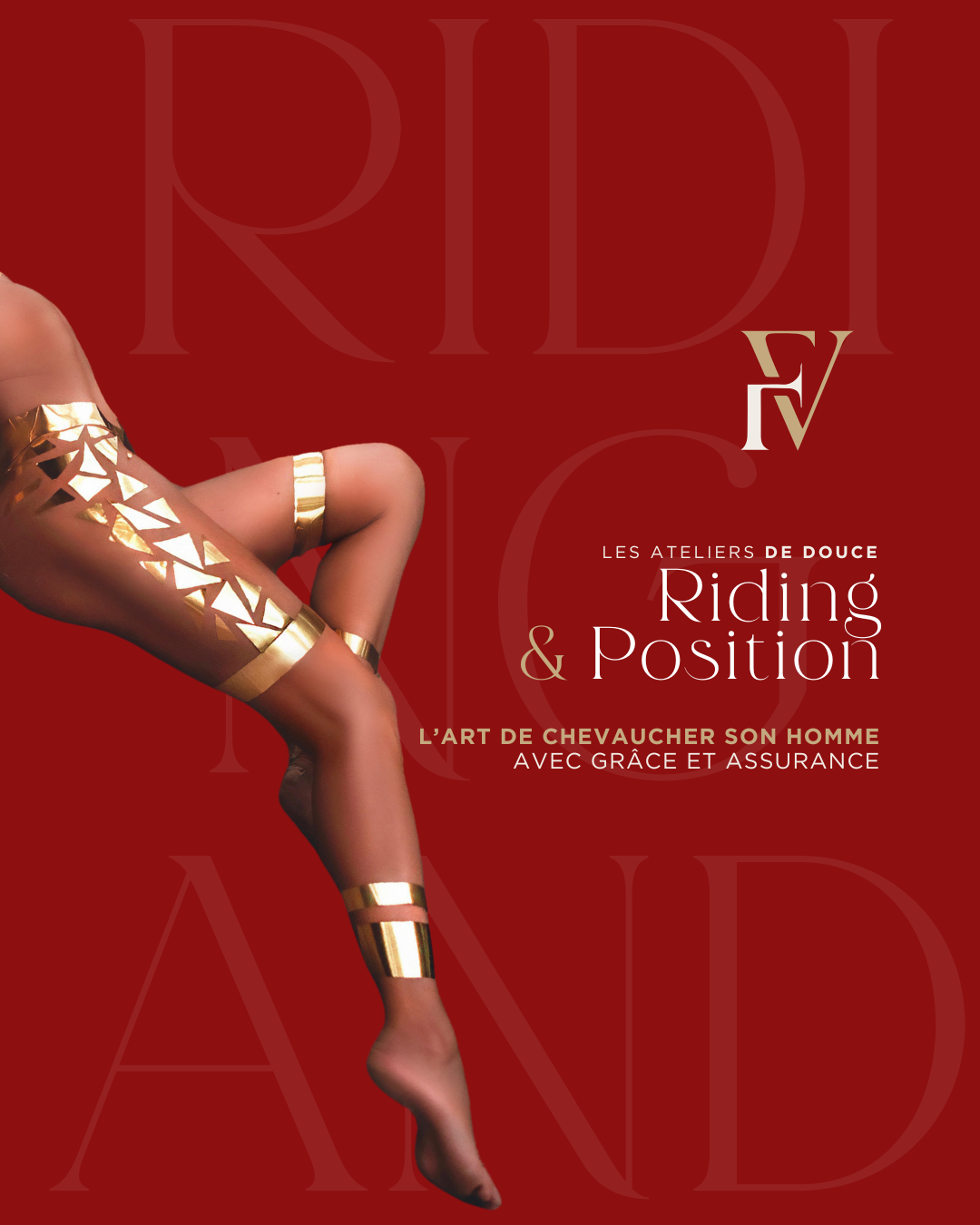 Atelier Riding & Position : L'art de chevaucher son Homme avec grâce et assurance.
